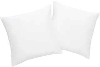 OTTO home Dekokissen "Raja" einfarbig, Kissenhüllen ohne Füllung, 40 x 40 cm, 2er-Set, Mikrofaser