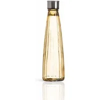 WestCraft Wasserkaraffe Vintage Glas-Wasserflasche 750ml – Diamant oder Linear – Pastellfarben, (1-tlg), Einzeln oder im Set – luftdicht, wiederverwendbar, stylisch & stilvoll