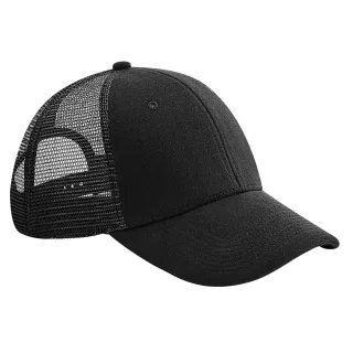 Beechfield - "Athleisure" Trucker Cap für Herren/Damen Unisex (Schwarz)