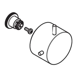 hansgrohe Griff Axor Starck Quattro chrom 10993000