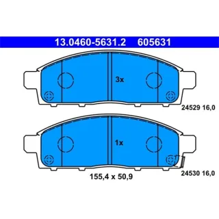 ATE Bremsbel?ge vorne Mitsubishi L L200