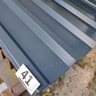 Trapezblech 35/207 | Dach | 16 Stück | 2,50 m Länge | Anthrazitgrau ( RAL 7016 )