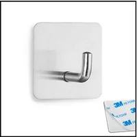 LIVINA HOME Handtuchhaken Haken selbstklebend Bad und Küche, Handtuchhalter, Badezimmer, Bad, Küche, Türen, Kleiderschrank, Wand, Dusche, (1-St), Kleiderhaken ohne Bohren