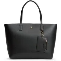 Tommy Hilfiger Tragetasche TH ICON TOTE, Damen Handtasche, Shopper mit doppeltem Henkel