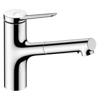 Hansgrohe Zesis M33 Einhebel- Küchenmischer 150 2jet Ausziehb.