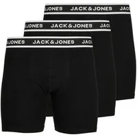 Jack & Jones PlusSize Boxershorts JACSOLID BOXER BRIEFS 3 PACK PLS NOOS (Packung, 3-St)