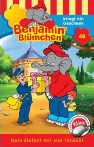 Benjamin Bluemchen - Folge 48: kriegt ein Geschenk [Musikkassette] [Musikkassette]