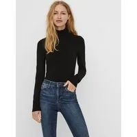 Vero Moda Rollkragenpullover VMGLORY LS ROLLNECK BLOUSE GA NOOS Viskosemischung, regular fit