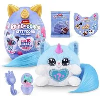 ZURU Plüschfigur ZURU 92104B - Rainbocorns Kittycorn Surprise Serie 9 - Maine Coon Cleo