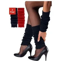 Lavana Beinstulpen gestrickte Beinwärmer und Armstulpen für Ballett, Tanz, Sport (Packung, 2-St., one size) mit 30% Wolle, gerippt, bequem und warm