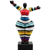 ArtUniverse Skulptur Hommage An Niki De Saint Phalle Nana Stil IV 34 x 22 x 12 cm (1 St)