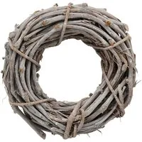 matches21 HOME & HOBBY Dekokranz Türkränze Rattan grau gewickelt div Größen