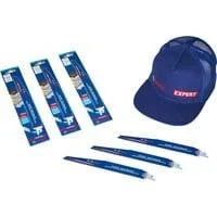 EXPERT Säbelsägeblatt 'Multi Material' S 1156 XHM + gratis EXPERT Cap 3 Stück, Länge 225mm