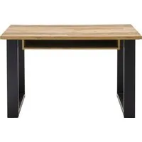 Home affaire Schreibtisch SHERWOOD, Computertisch im Industrie-Design, Breite 125 cm