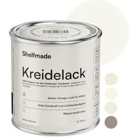 shelfmade Kreidefarbe Kreidefarbe Möbel Shabby Chic Holzlack DIY - Chalk Paint matter Look