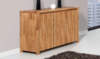 Kommode Schrank MAISON Eiche massiv 115x77x45 cm