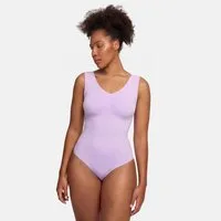 cfab Shaping-Body Tank Bodysuit Sculpting Shapewear mit String-Lavender-XS (1-tlg)