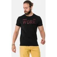 Cipo & Baxx T-Shirt T-Shirt mit Rundhals-Ausschnitt