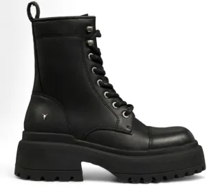 Windsor Smith – Klobige Kampfstiefel aus Leder – Destroy