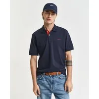 Gant Poloshirt REG CONTRAST PIQUE SS POLO mit kontrastfarbenen Einsätzen