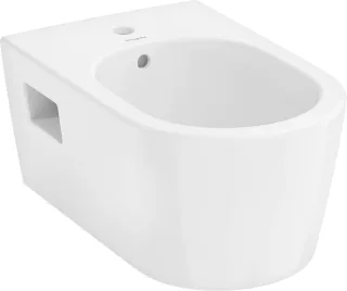 Hansgrohe Wand Bidet EluPura Original S 540mm mit Hahnloch mit Überlauf weiß, 60281450 60281450