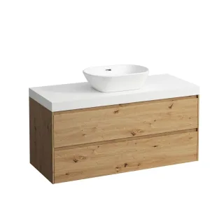 Laufen Waschtischunterschrank und Waschtisch-Platte LANI 495x1185x580 H4045711122671