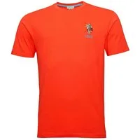 U.S. Polo Assn. T-Shirt T-Shirt Kurzarmshirt bunter Poloreiter (1-tlg., 1)
