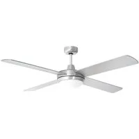 V-TAC Deckenventilator, Deckenventilator mit Beleuchtung und Fernbedienung leise 132cm