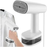 tectake Dampfbürste Dampfglätter, 1640 W, 3 Dampfmodi und Trockenbügelfunktion