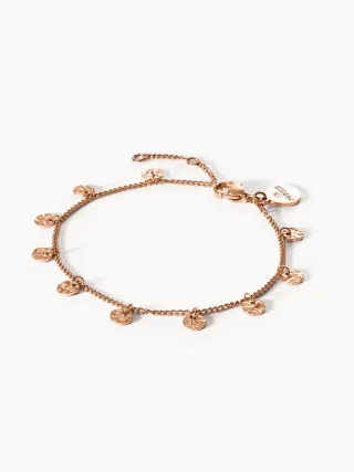 PURELEI Malihini Coin Armband, verstellbare Länge
