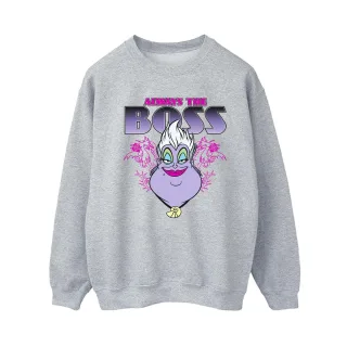 Disney - "The Little Mermaid Mum Is The Boss" Sweatshirt für Damen (Grau)