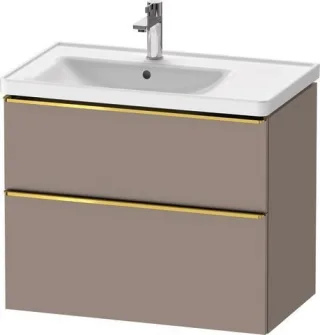 Duravit D-Neo Waschtischunterbau wandhängend Basalt Matt 784x452x625 mm - DE4357034430000 DE4357034430000