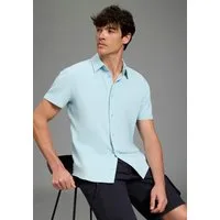 Bruno Banani Kurzarmhemd Jersey Kurzarm, für verschiedene Anlässe, aus Baumwolle und Elasthan