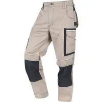 ELIWORX Arbeitshose Männer mit Stretch Einsatz - Bequeme Passform - Robustes Material Arbeitshose Herren ideal für Handwerk Heimwerk und Baugewerbe