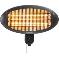 TROTEC Infrarotstrahler IR 2000 S, 2000 W, Sauber, kondensfrei, geruchlos und ohne Lärm, IP34, 3 Quarzelemente