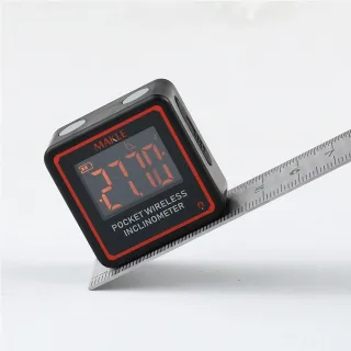 ETOPOO Mini Digital Inclinometer bluetooth Optional 90-Degree Pocket Angle Gauge Clear Display Portable Design Accurate