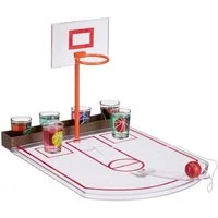 relaxdays Spiel Basketball Trinkspiel