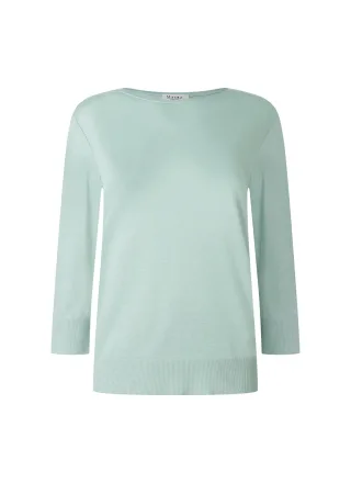 MAERZ Muenchen - Longsleeve Rundhals 3/4 Arm light aqua