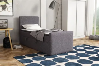 Boxspringbett Schlafzimmerbett NICOLO 80x200cm in div. Farbvarianten