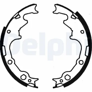 Delphi Bremsbacken hinten Chrysler Dodge Jeep