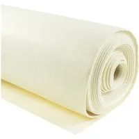 maDDma Stoff Bastelfilz 1m Meterware Filz 90cm x 1,5mm Dekofilz Taschenfilz, creme