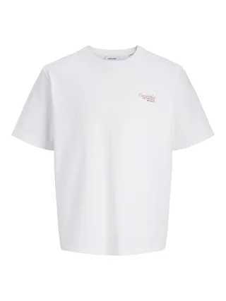 JACK&JONES - JJROAR TEE SS CREW NECK JNR Bright White - Gr. - 152