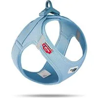 Curli Hunde-Geschirr Clasp Vest Geschirr Air-Mesh Special Edition 2022 Skyblue