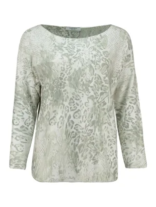 Zabaione - Pullover Le44aa khaki - Gr. - L