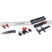 LINE MASTER Präzisionslineal-Set, 800mm Führungsschiene 10-teilig