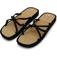 Nawemo Zimtlatschen Nawemo "Triple Banded", schwarz Slipper