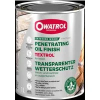 OWATROL Holzöl TEXTROL [1L] - Holzöl für den Außenbereich