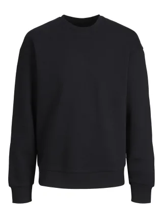 JACK&JONES - JJEBRADLEY SWEAT CREW NOOS PLS Schwarz