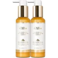 d'Alba Make-up-Entferner White Trüffle Return Cream Cleanser Reinigungscreme Make-up-Entfernung, 2-tlg., Gesichtsreiniger, Cleanser, Reiniger, Hautpflege