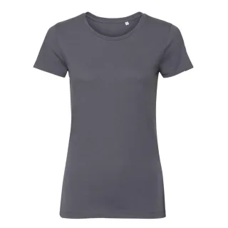 Russell - T-Shirt, Baumwolle aus biologischem Anbau für Damen (Grau)